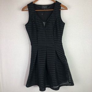 NWT Romeo & Juliet Couture Black Eyelet Mini Dress